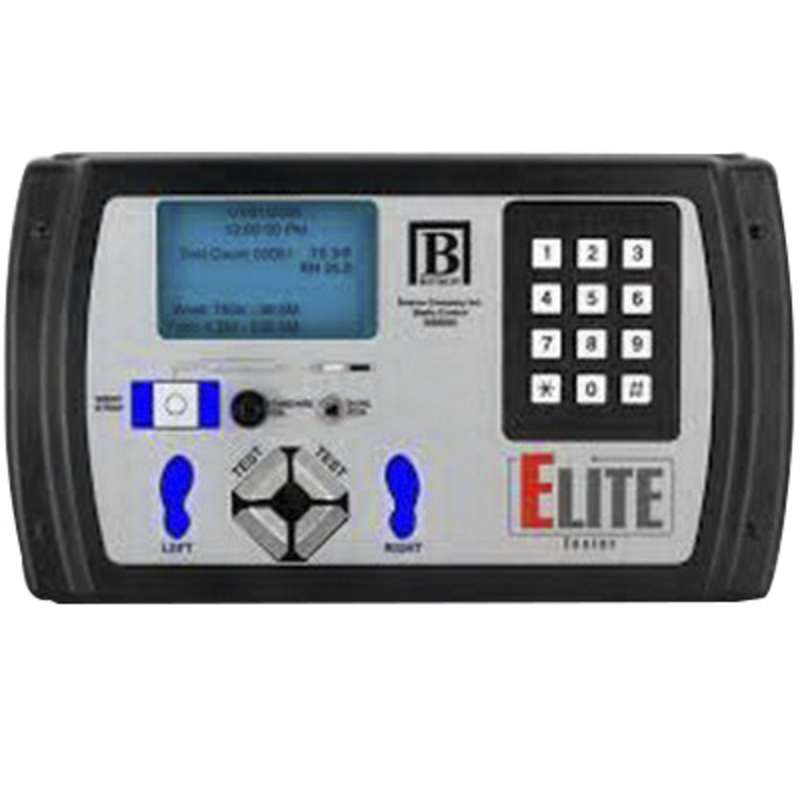 ELITE Complete Ethernet Ready Wrist Strap Footwear Tester with HID Reader, Footplate, Test Stand, and Software